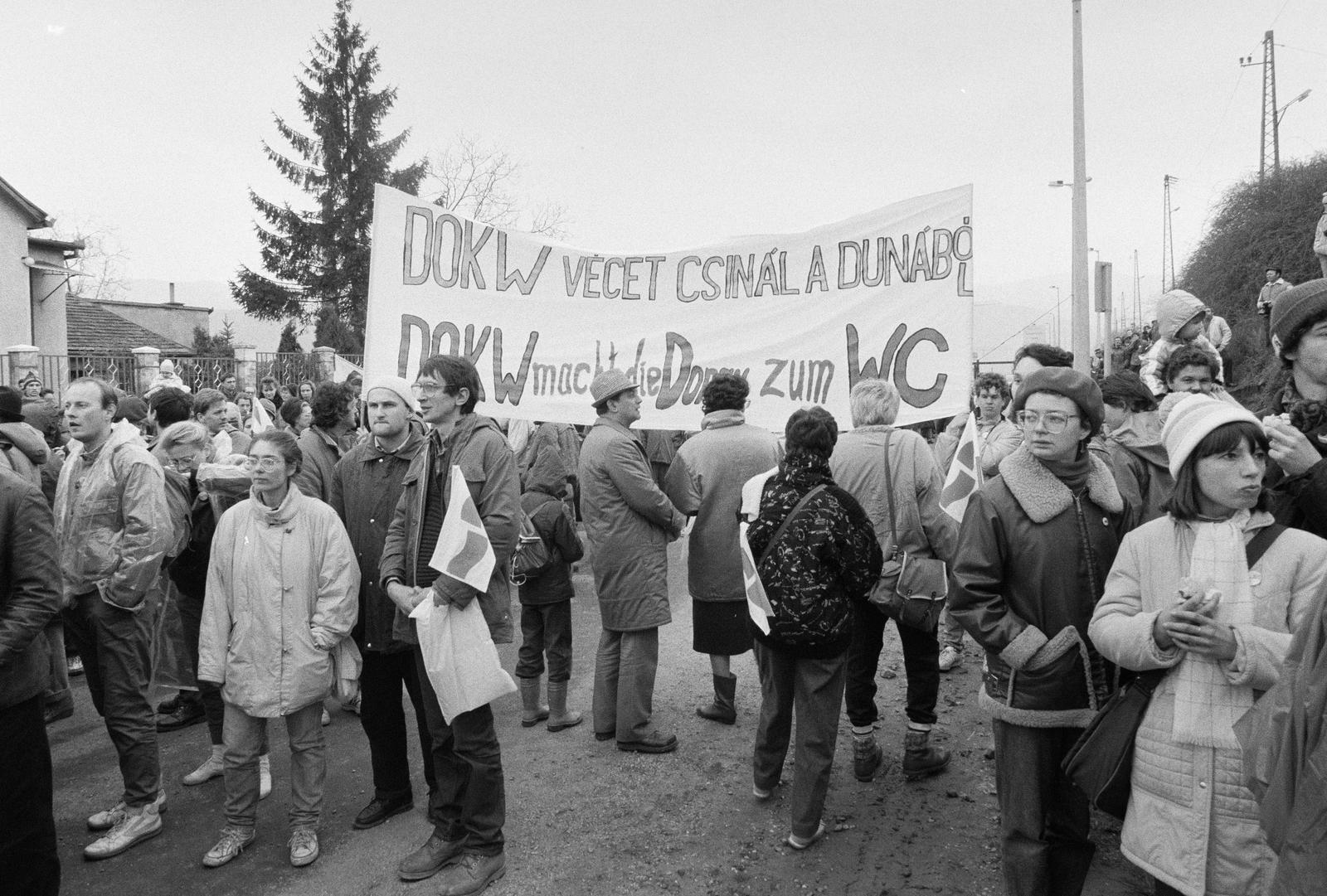 1989, Szebeni András, strike, Fortepan #302301
