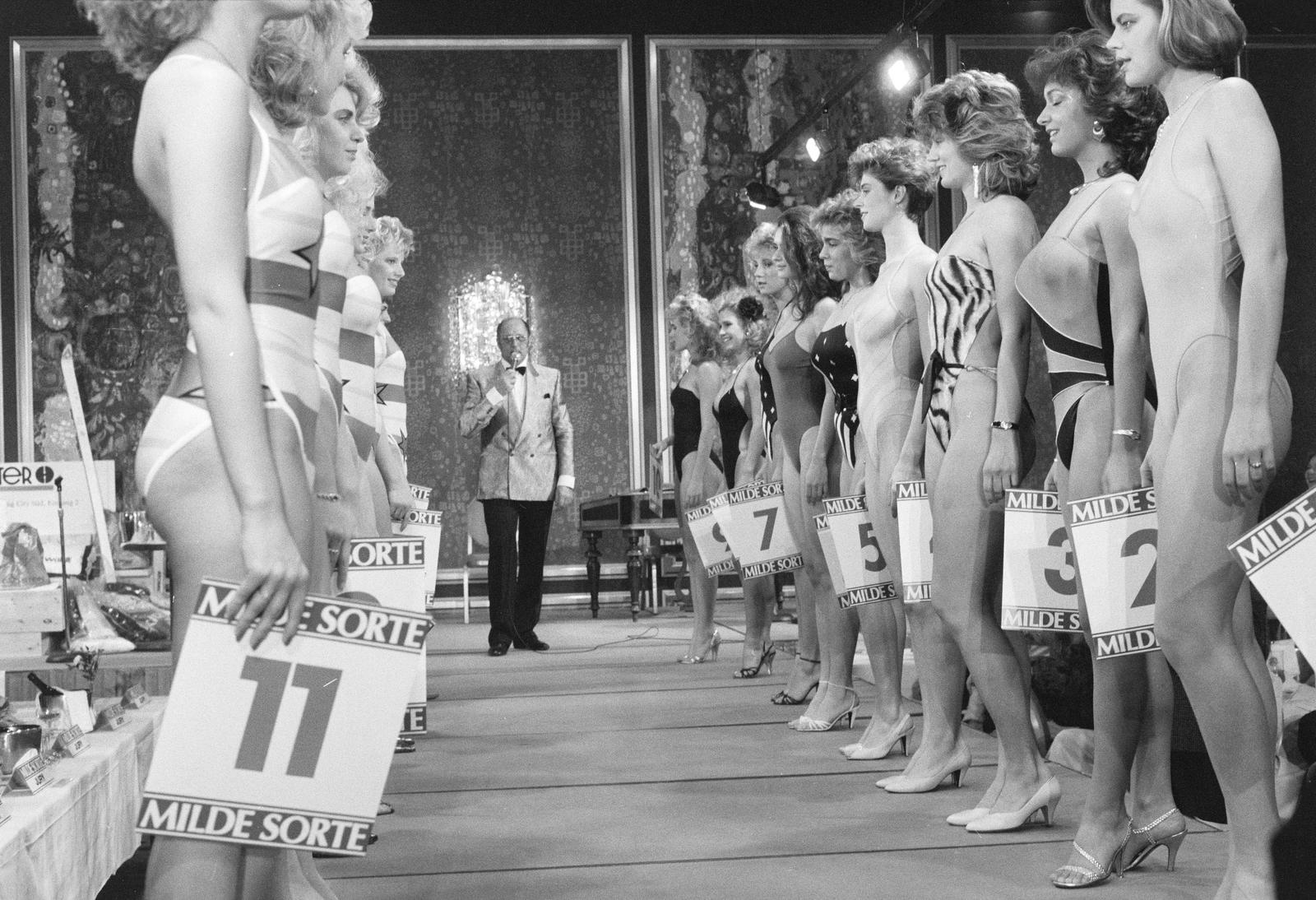 1985, Szebeni András, szépségverseny, Fortepan #302342