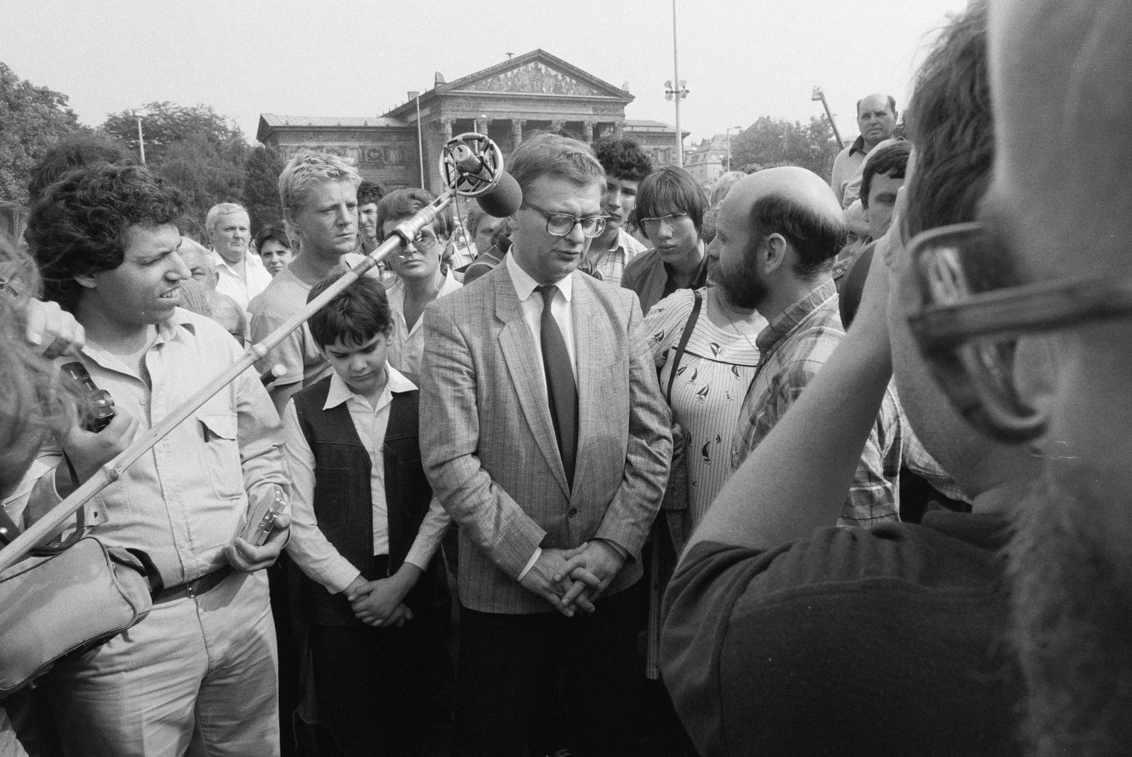 1989, Szebeni András, Fortepan #302359