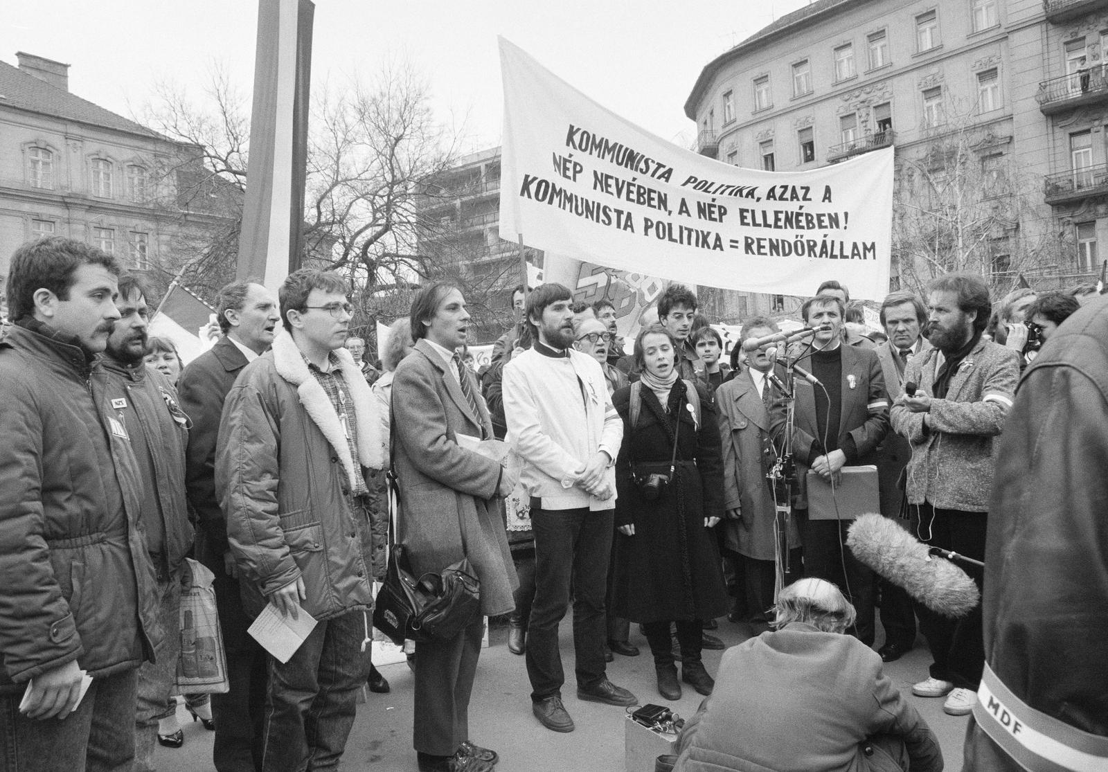 1989, Szebeni András, Fortepan #302397