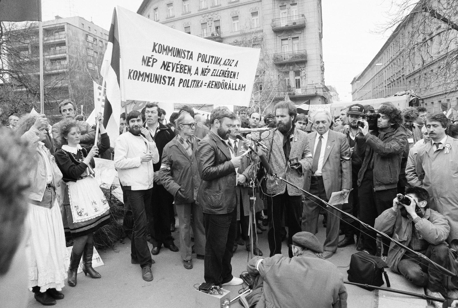 1989, Szebeni András, Fortepan #302399