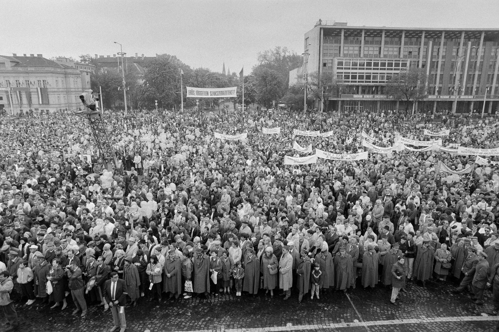 1989, Szebeni András, Fortepan #302427
