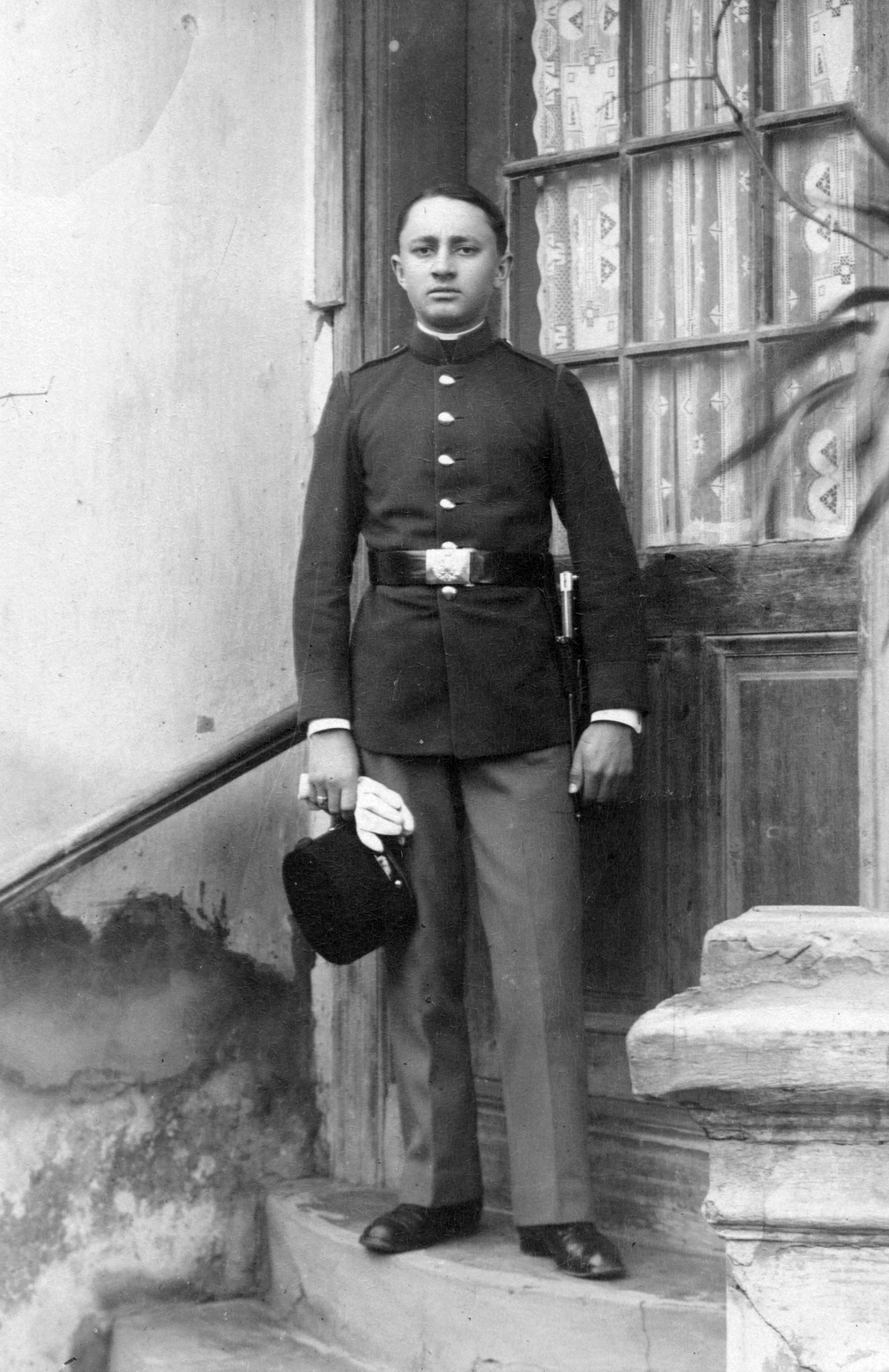 1916, Pétek Edit, egyenruha, Fortepan #30246