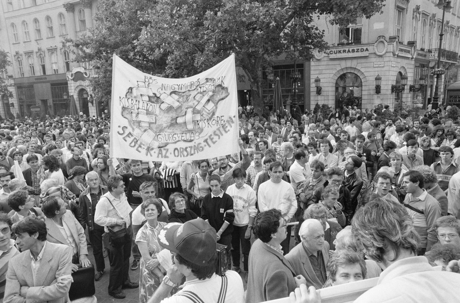 1989, Szebeni András, Fortepan #302460