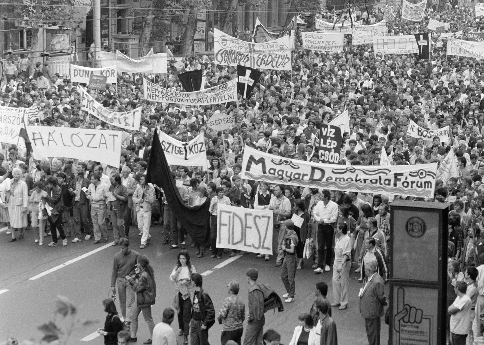 1989, Szebeni András, Fortepan #302464