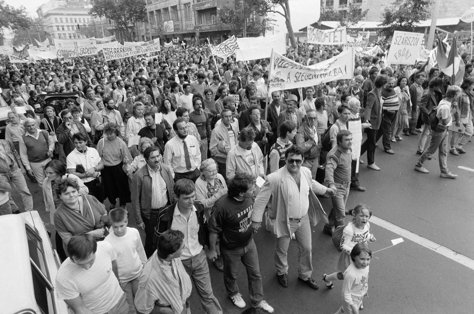 1989, Szebeni András, Fortepan #302467