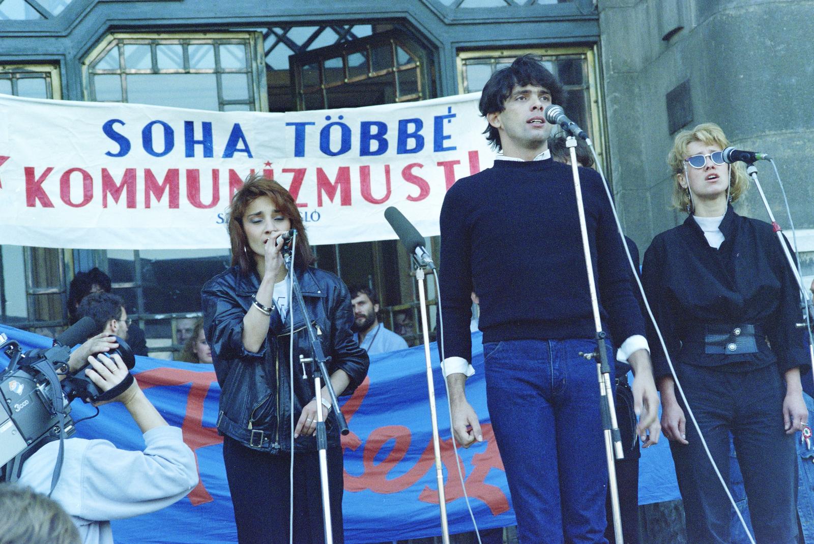 1989, Szebeni András, Fortepan #302475