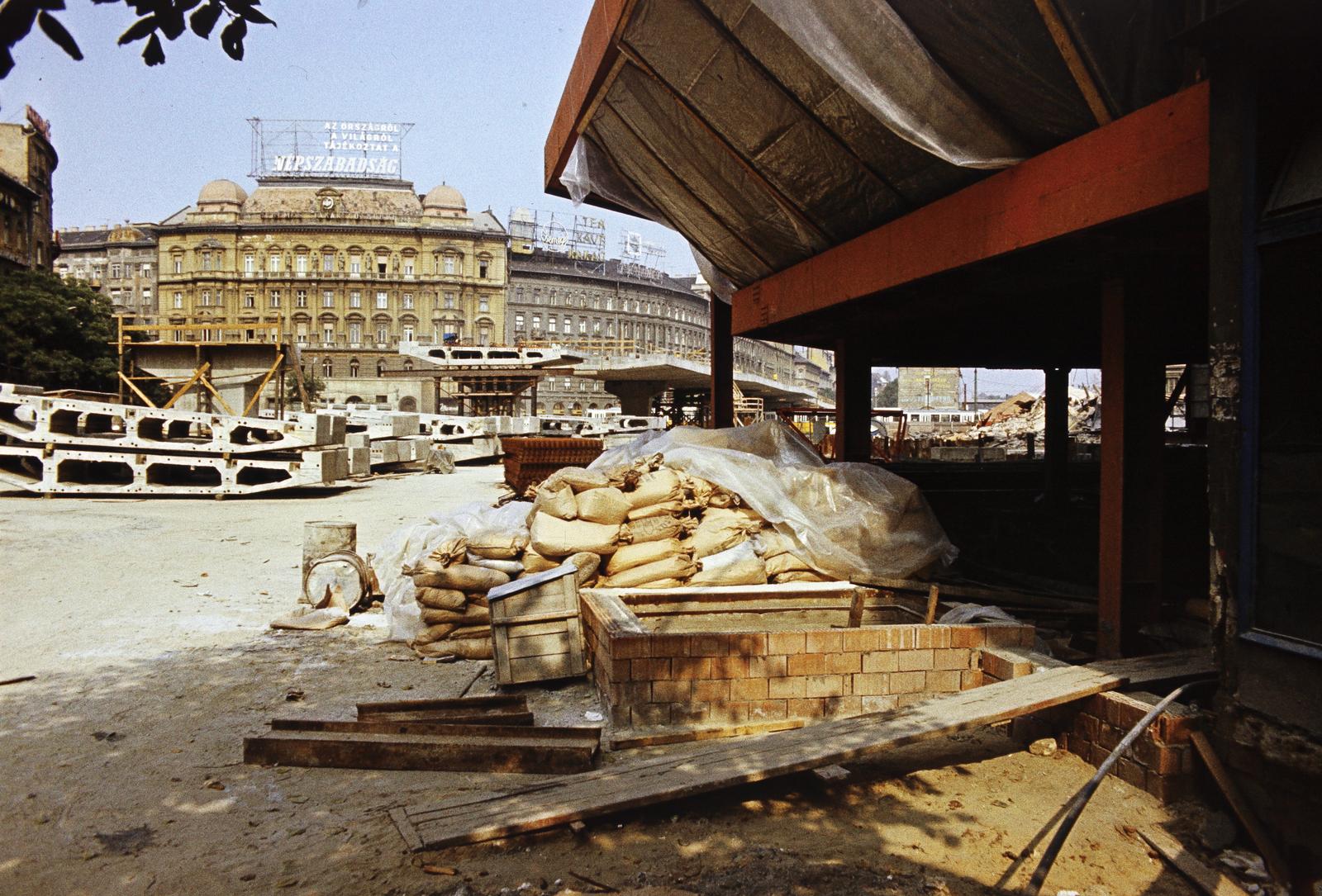 1981, Szomolányi József, színes, építőanyag, Fortepan #302619