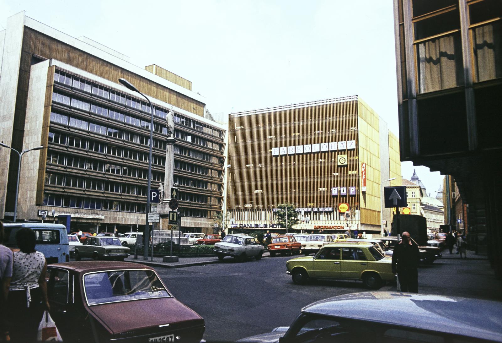 1979, Szomolányi József, modern architecture, colorful, Fortepan #302641