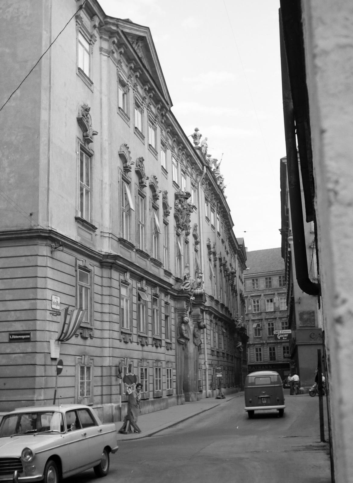 1964, Szomolányi József, utcakép, Fortepan #302750