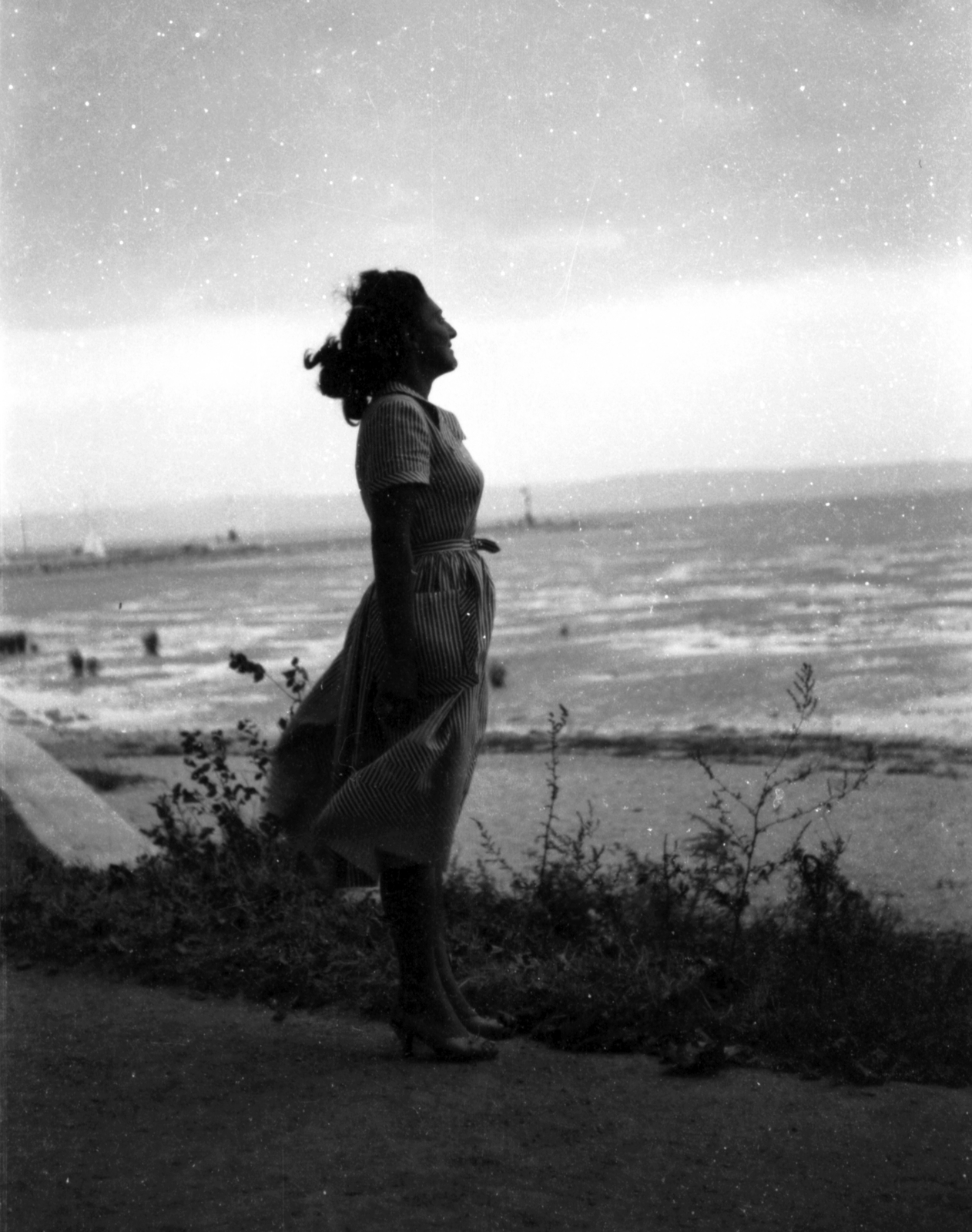 Hungary,Lake Balaton, Siófok, Balaton part., 1957, Fortepan, picture, Fortepan #30284