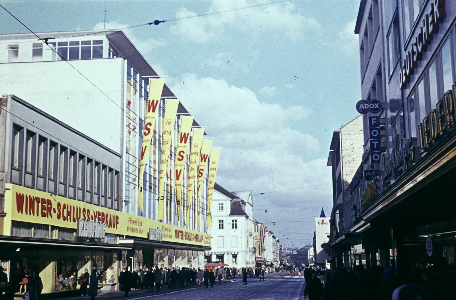 1971, Szomolányi József, street view, colorful, Fortepan #302881