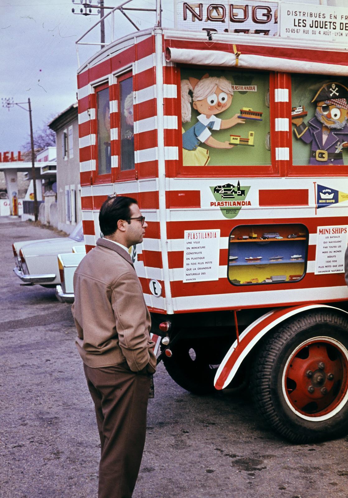 1963, Szomolányi József, színes, modell, játék, Fortepan #302909