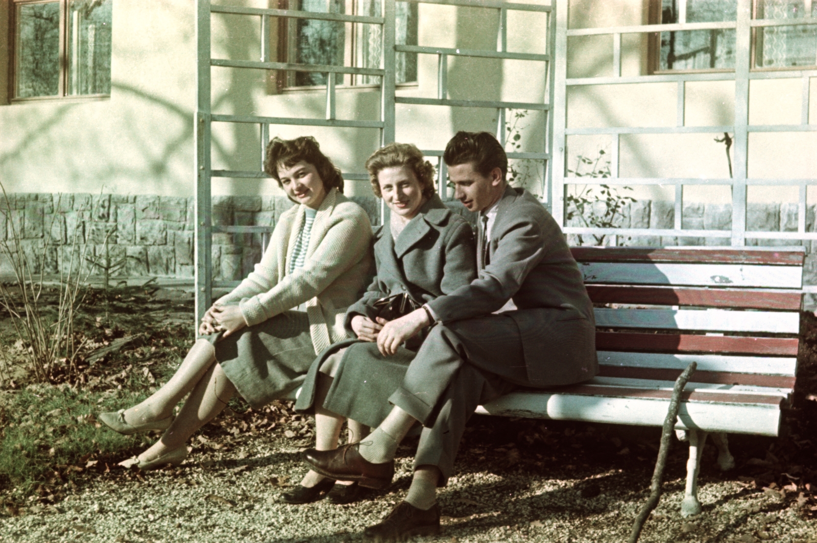 Hungary, Mátrafüred, Béke út 7., SZOT üdülő., 1956, Fortepan, colorful, Fortepan #30294