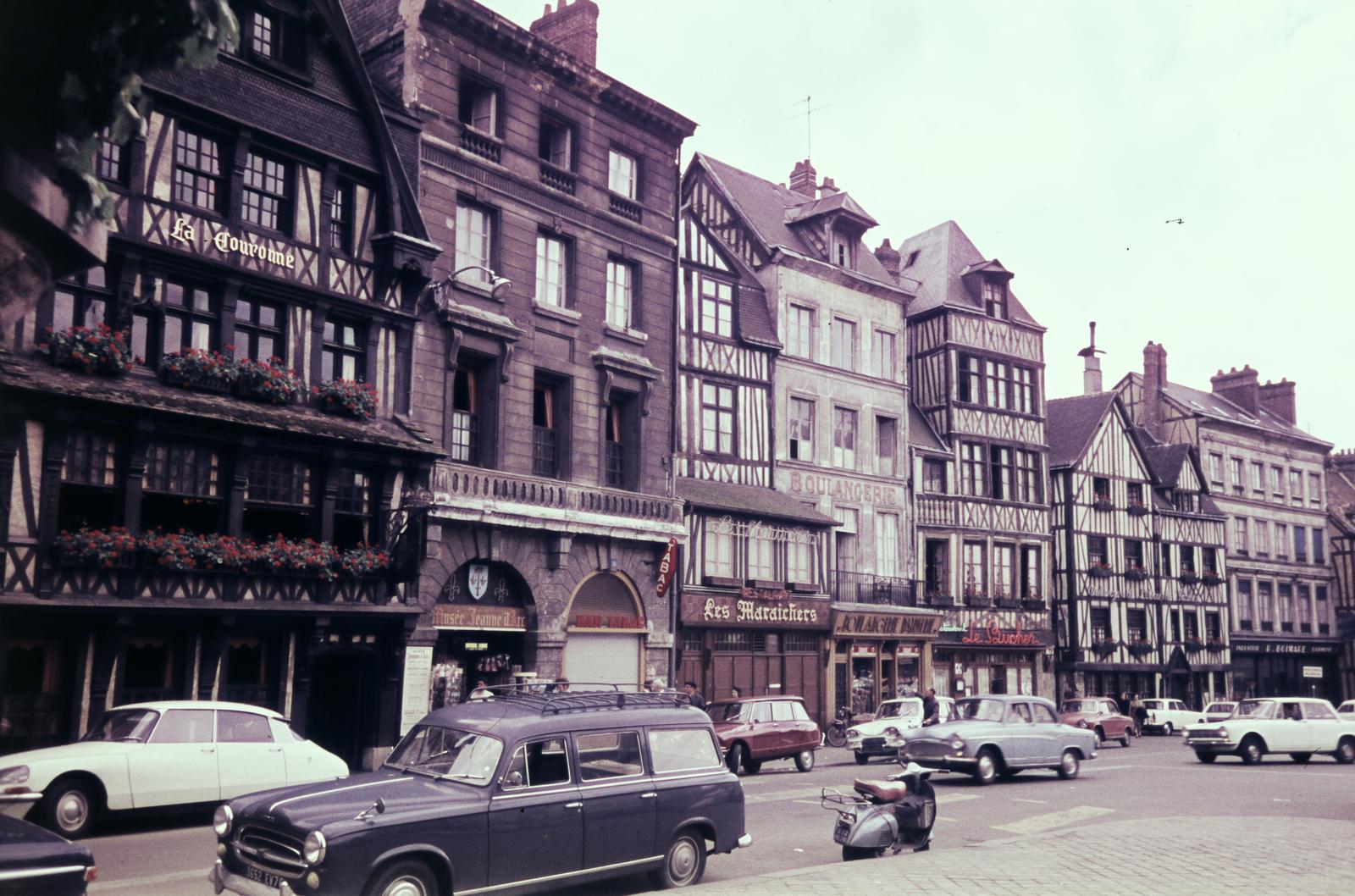 1964, Szomolányi József, colorful, house, Fortepan #302960
