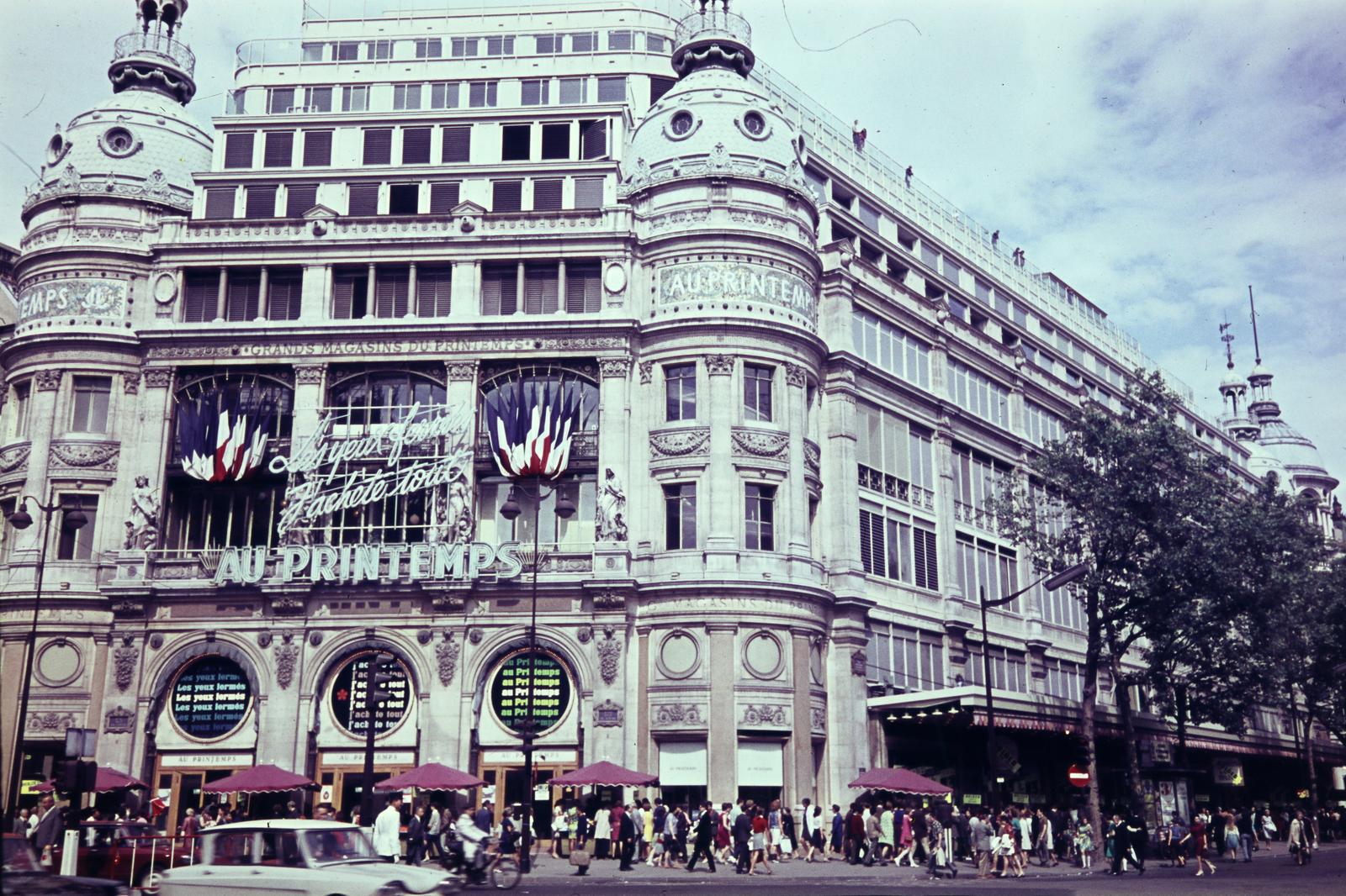 1965, Szomolányi József, modern építészet, színes, középület, Fortepan #302965