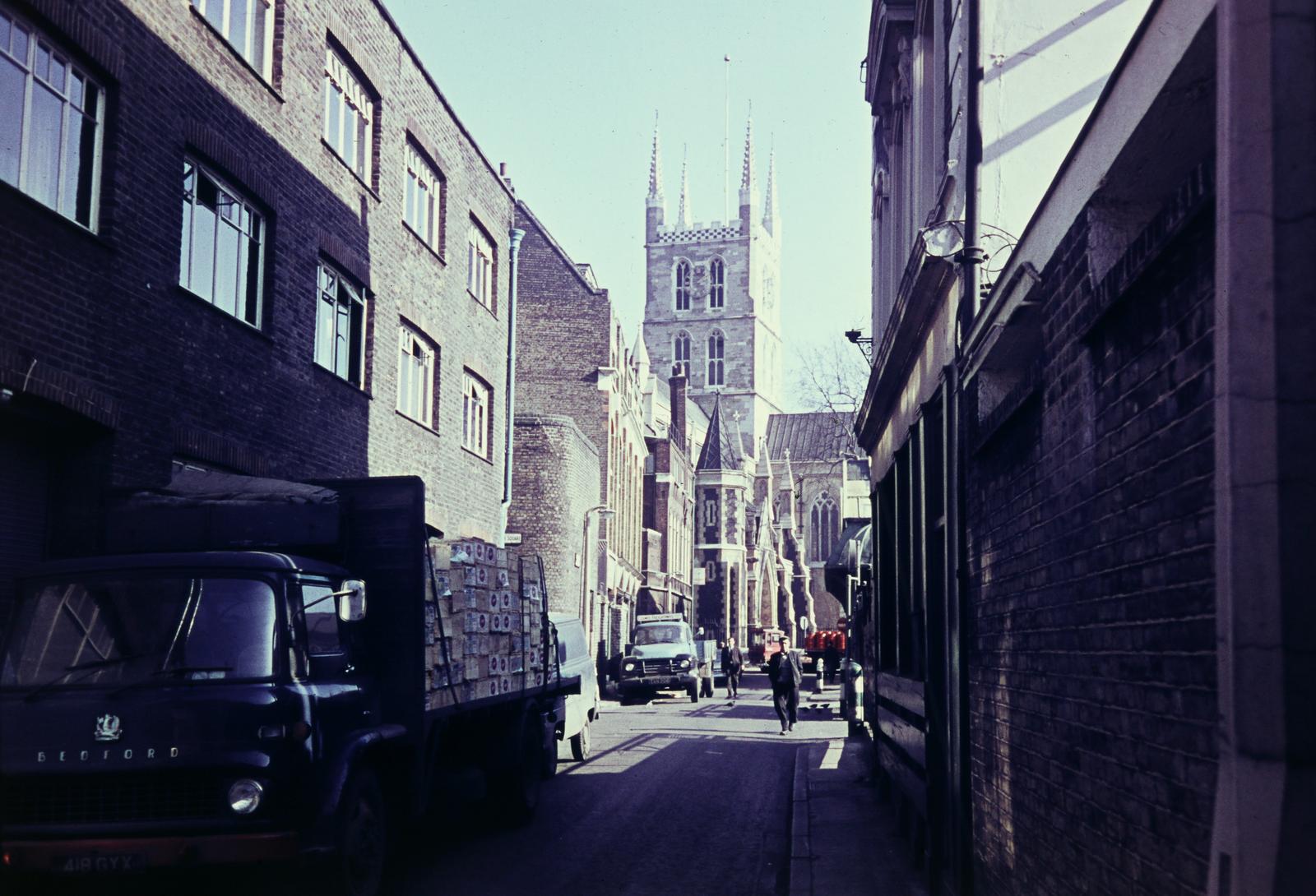 1969, Szomolányi József, colorful, Bedford-brand, gothic, Fortepan #302966