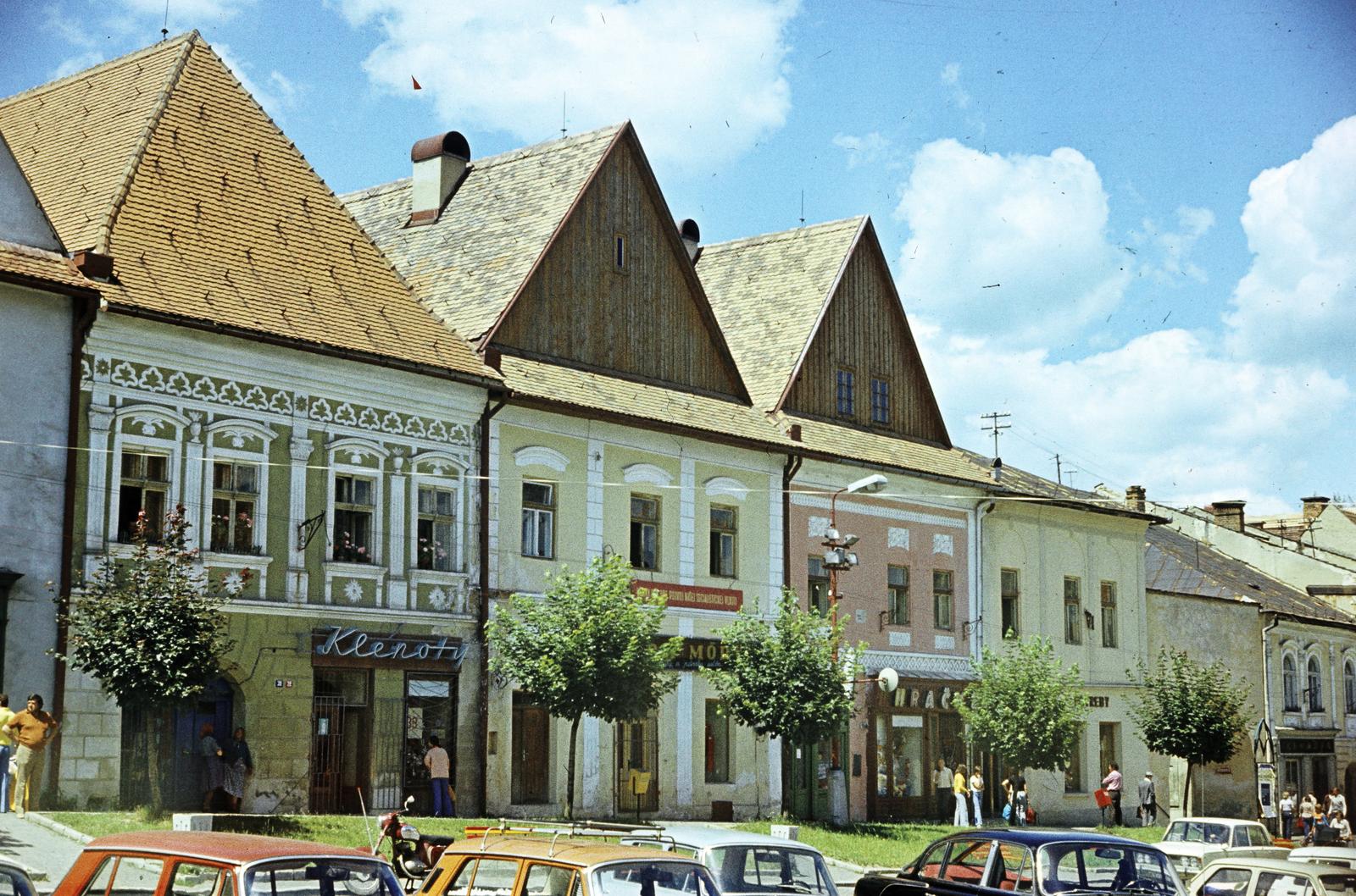 1976, Szomolányi József, colorful, architectural ornament, house, attic conversion, Fortepan #302973