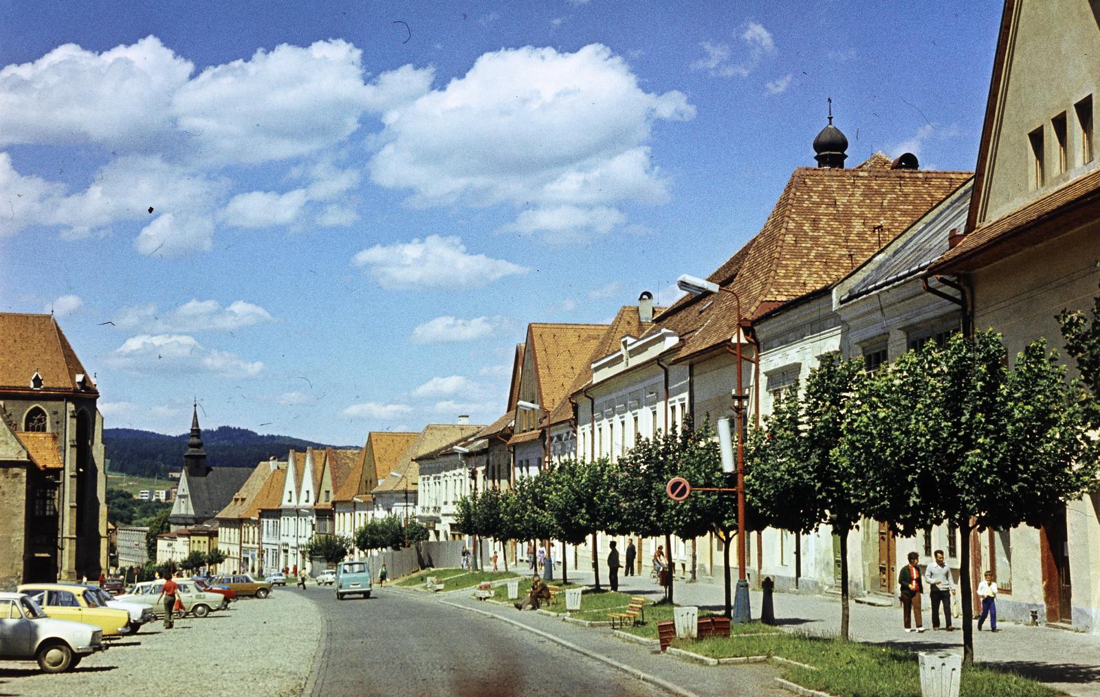 1976, Szomolányi József, street view, colorful, alley, Fortepan #302975