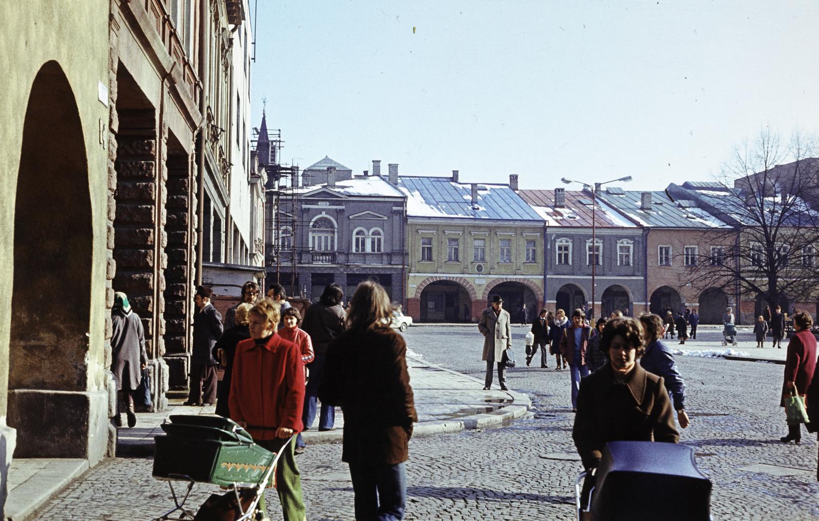 1976, Szomolányi József, színes, boltív, babakocsi, Fortepan #302991