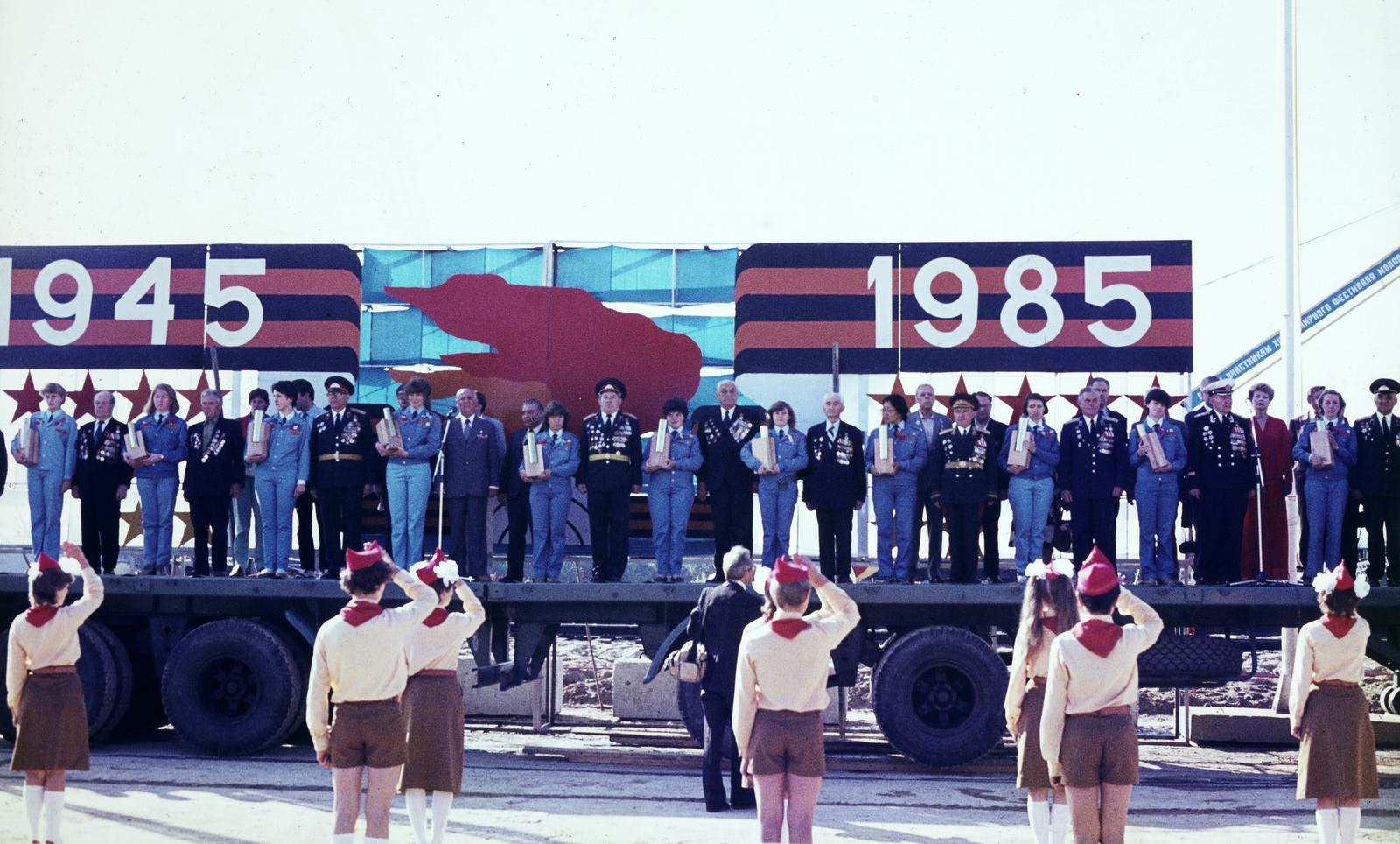 Oroszország, Moszkva, a felvétel a XII. VIT (Világifjúsági Találkozó) idején készült., 1985, Viszkievicz Ferenc, Fortepan #303108