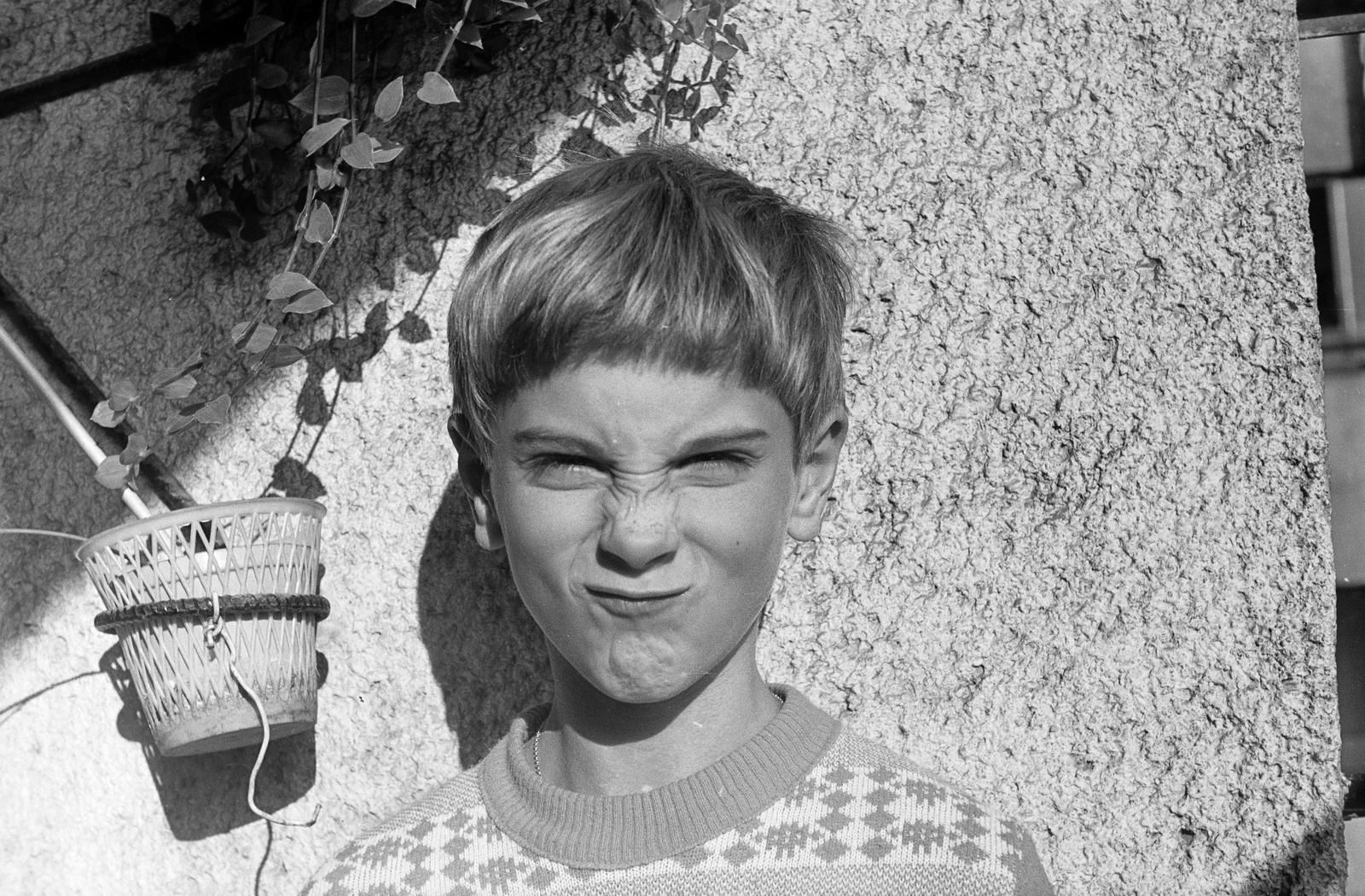 1978, Z. Karvalics László, Best of, grimasz, Fortepan #303131