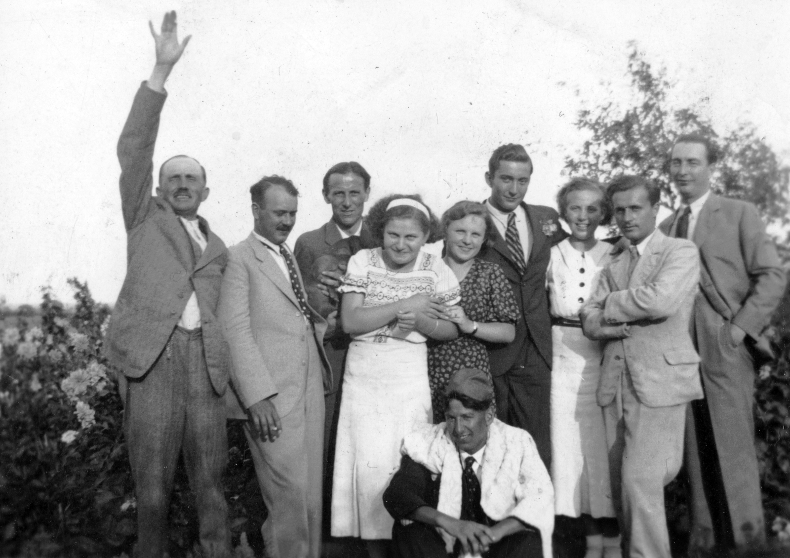 1936, Székely Márton, csoportkép, Fortepan #30350