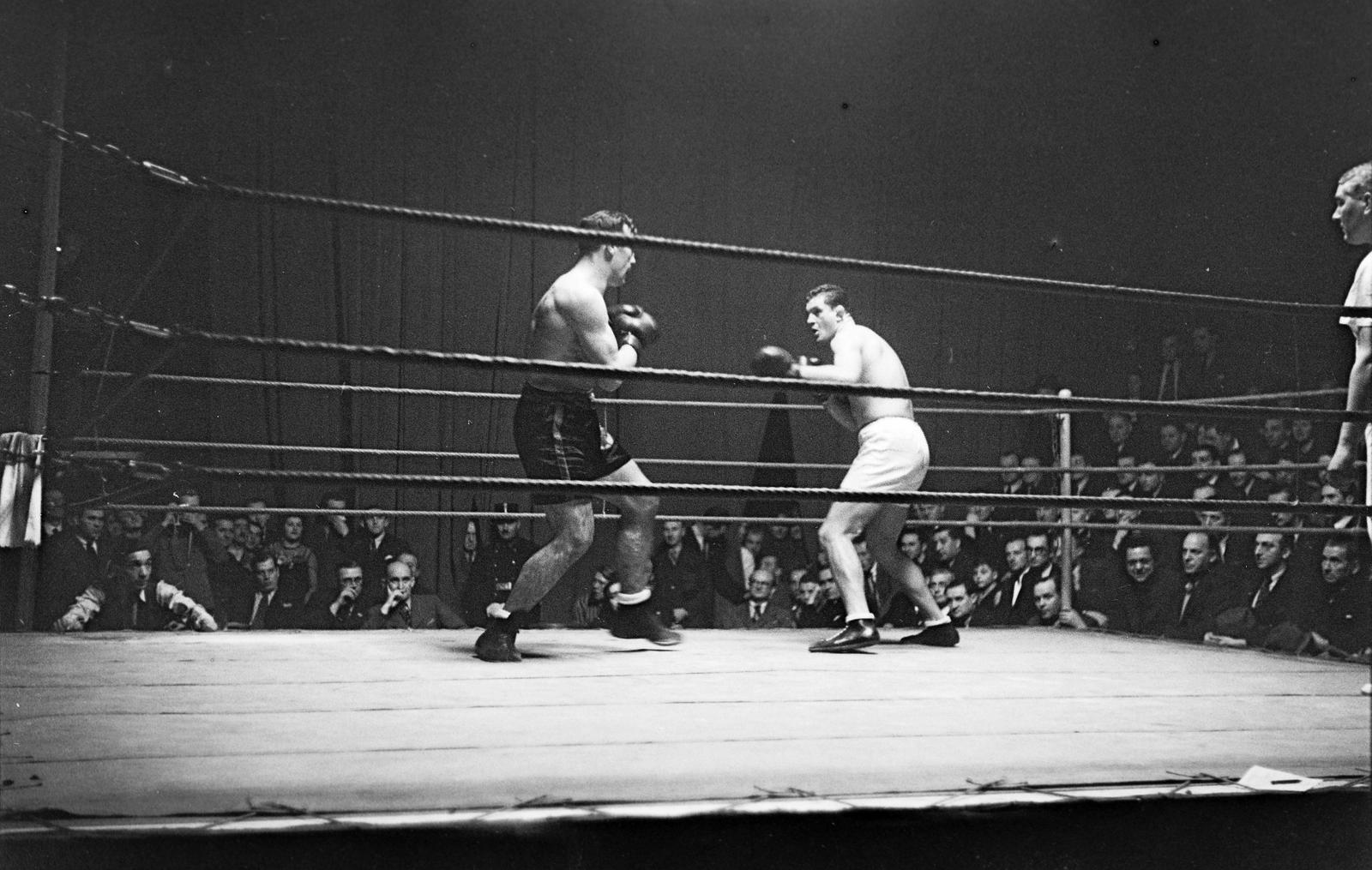 1938, Inkey Tibor, ökölvívás, Fortepan #303752