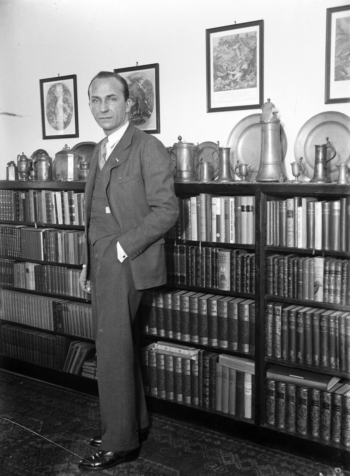 1937, Inkey Tibor, Fortepan #303817