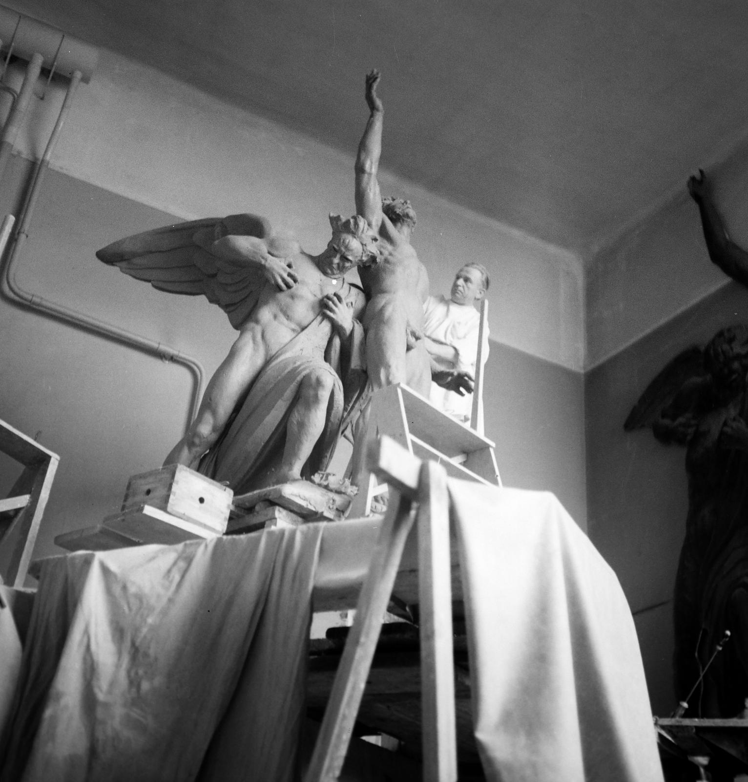 1940, Inkey Tibor, Fortepan #303853