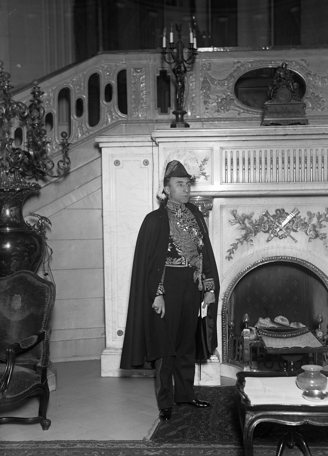 Magyarország, Budapest, Raoul Boissy, budapesti román követ., 1939, Inkey Tibor, Fortepan #303908