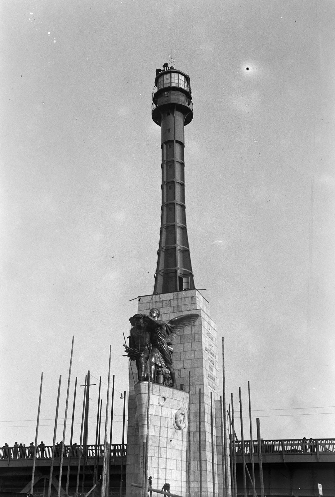 1937, Inkey Tibor, Szentgyörgyi István-alkotás, emlékmű, Miskolczy László-terv, Fortepan #303914