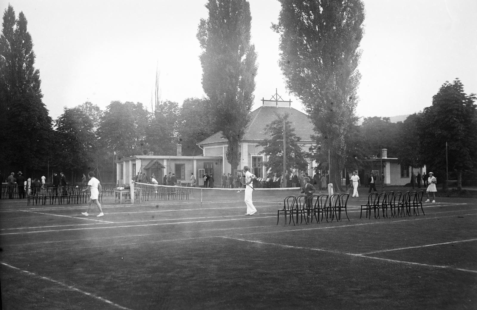 1936, Inkey Tibor, tenisz, Fortepan #303921