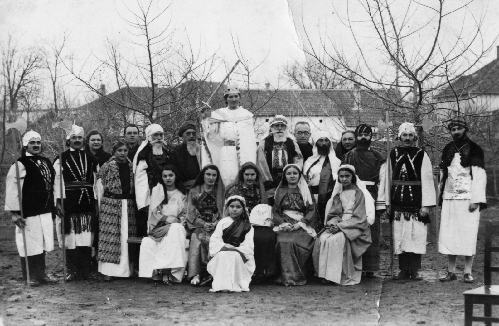 1937, Makkai Sándor Protestáns Népfőiskolai Egyesület gyűjteménye, religion, tableau, costume, Fortepan #30394