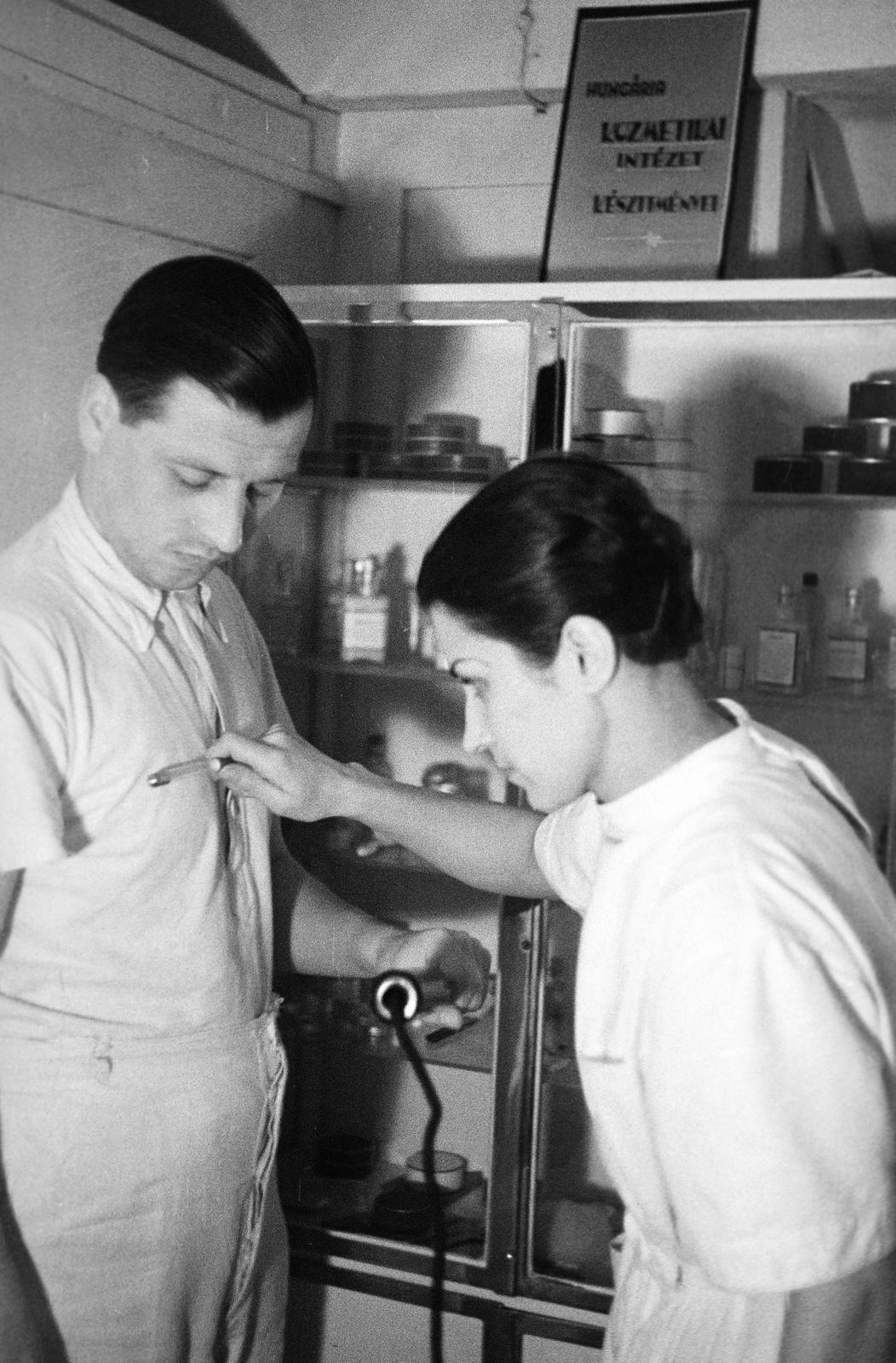 1939, Inkey Tibor, instrument, Fortepan #303991