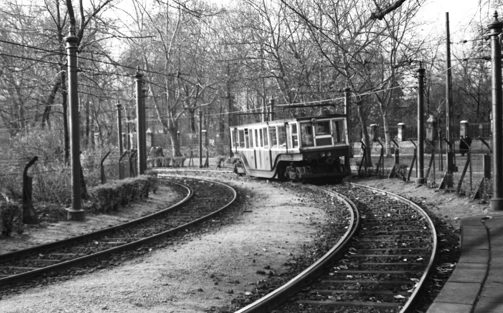 1960, Beszeda László Zoltán, fogaskerekű vasút, Fortepan #304224