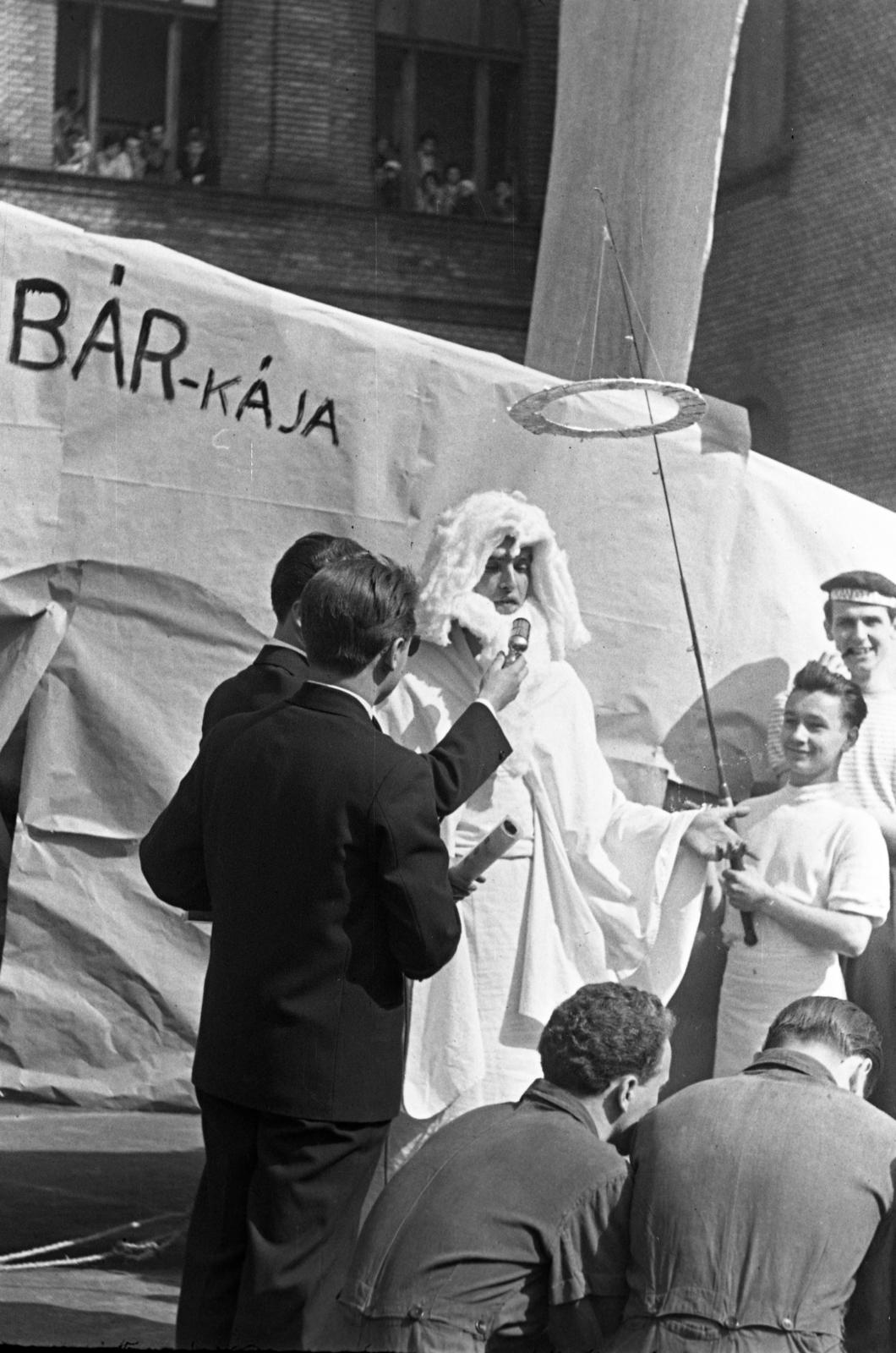 1962, Beszeda László Zoltán, costume, Fortepan #304311