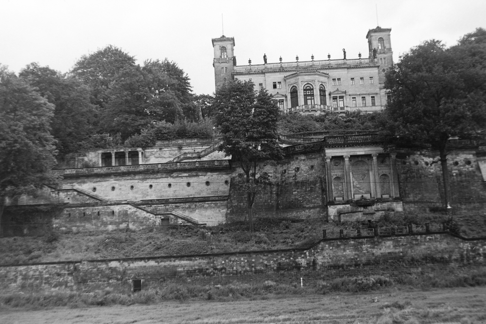 Germany, Dresden, Schloss Albrechtsberg., 1976, Németh Tamás, GDR, Fortepan #30459