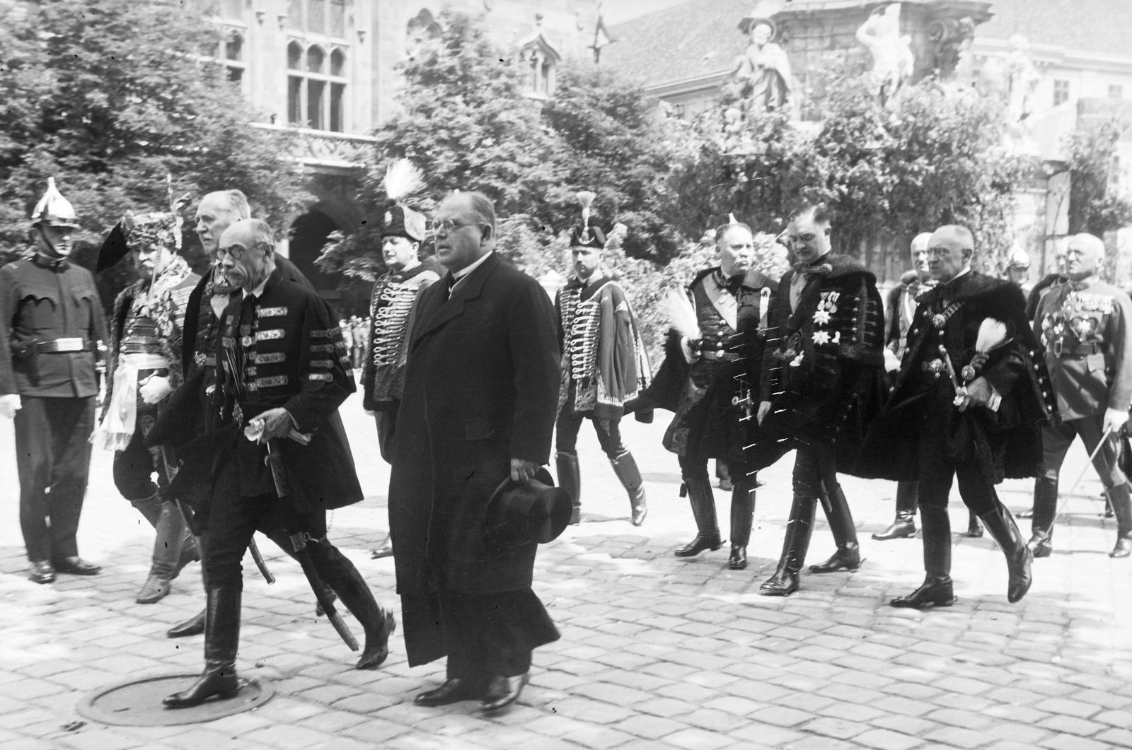 1940, Inkey Tibor, egyenruha, politikus, híres ember, Fortepan #304621