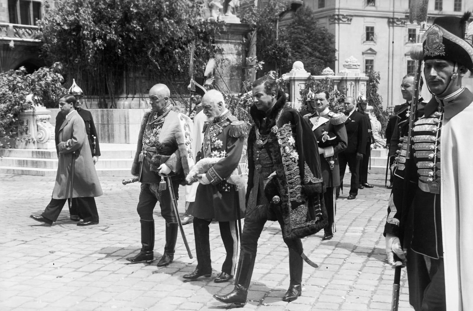 1940, Inkey Tibor, egyenruha, Fortepan #304624