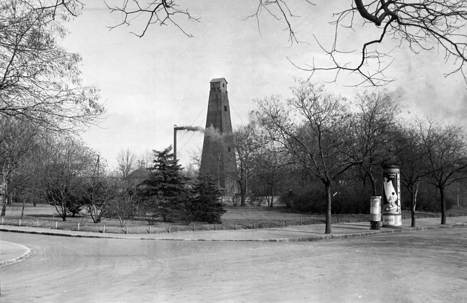 1939, Inkey Tibor, derrick, Fortepan #304676