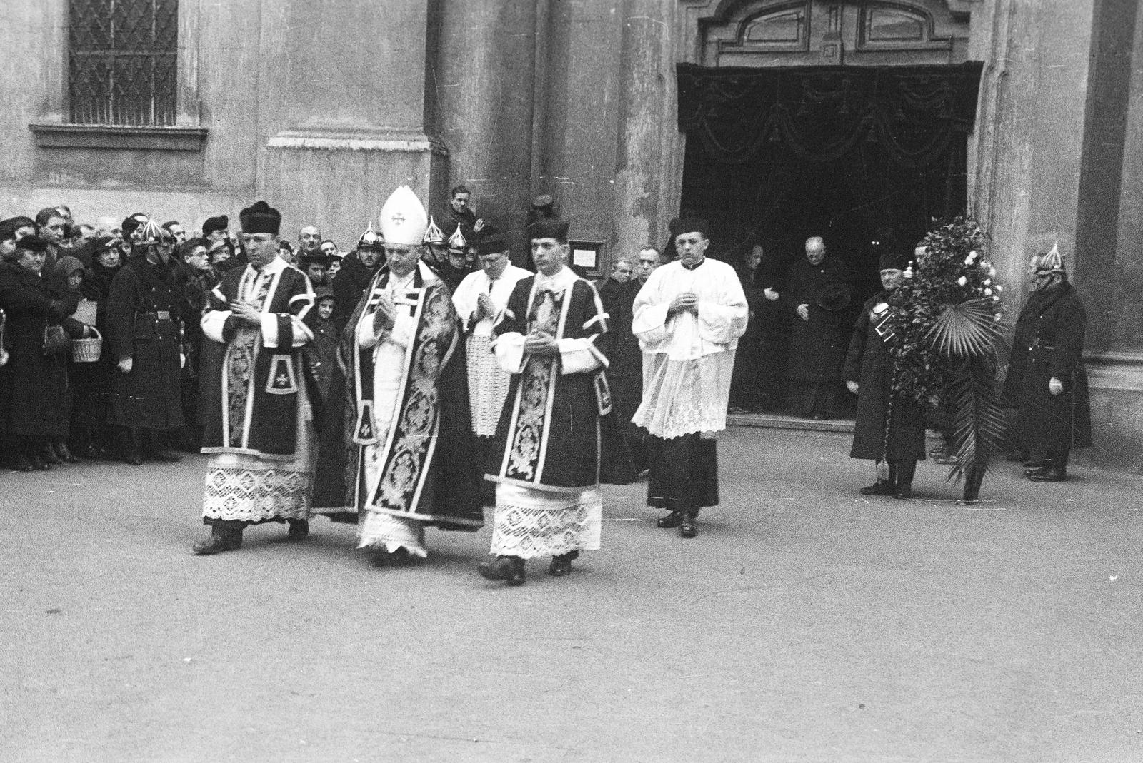 1940, Inkey Tibor, egyházi méltóság, Fortepan #304693