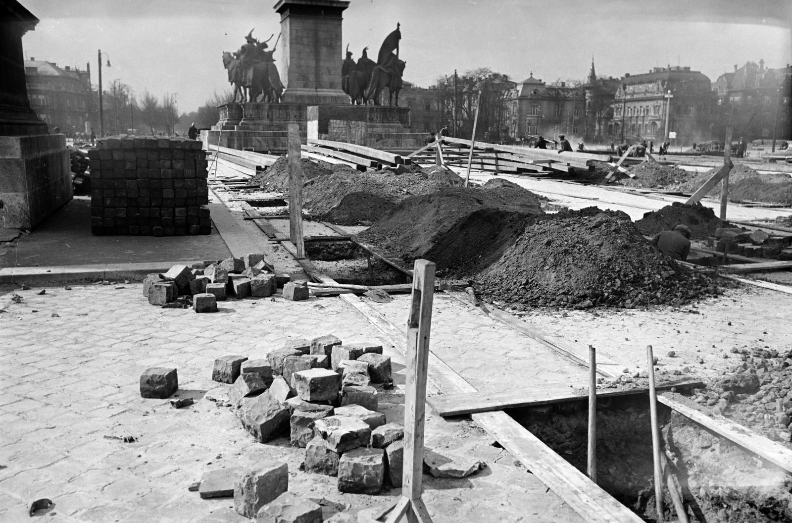 1937, Inkey Tibor, construction, Fortepan #304780