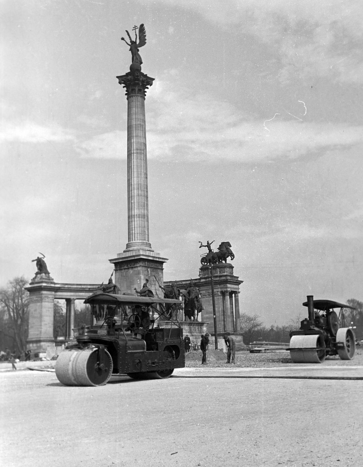 1937, Inkey Tibor, úthenger, Fortepan #304784