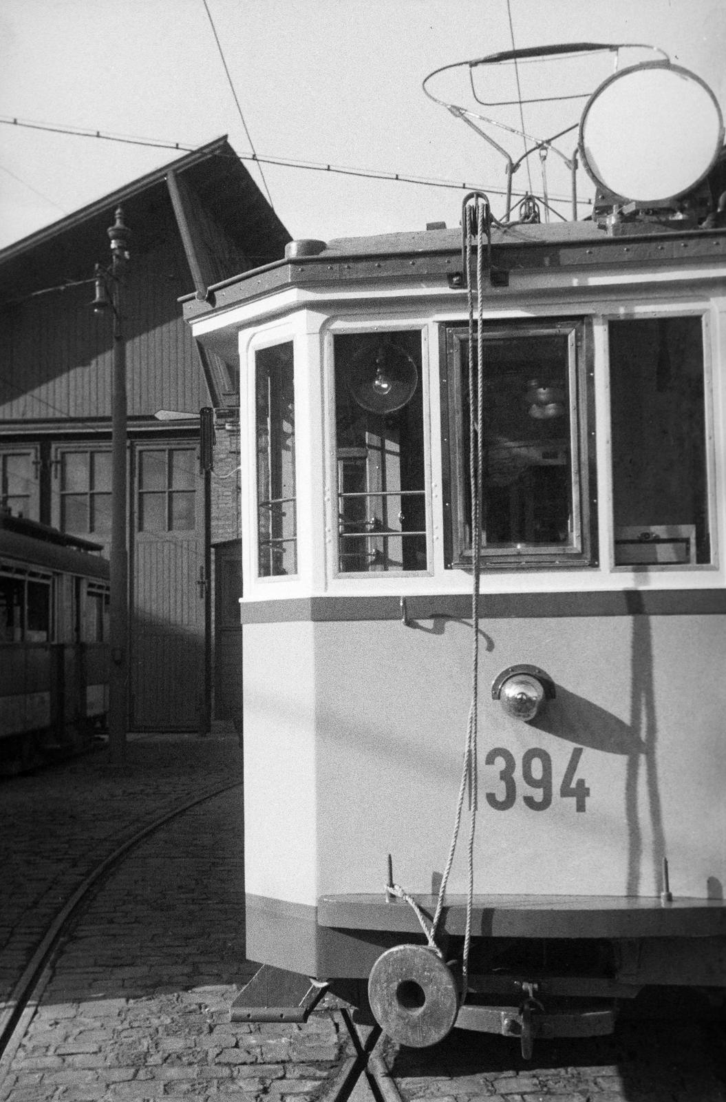 1937, Inkey Tibor, tram, Fortepan #304789