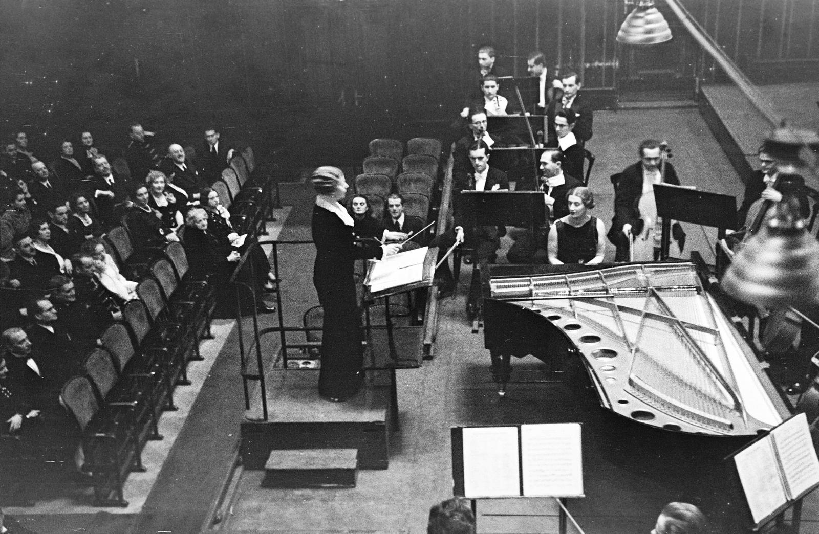 1937, Inkey Tibor, conductor, piano, Fortepan #304936