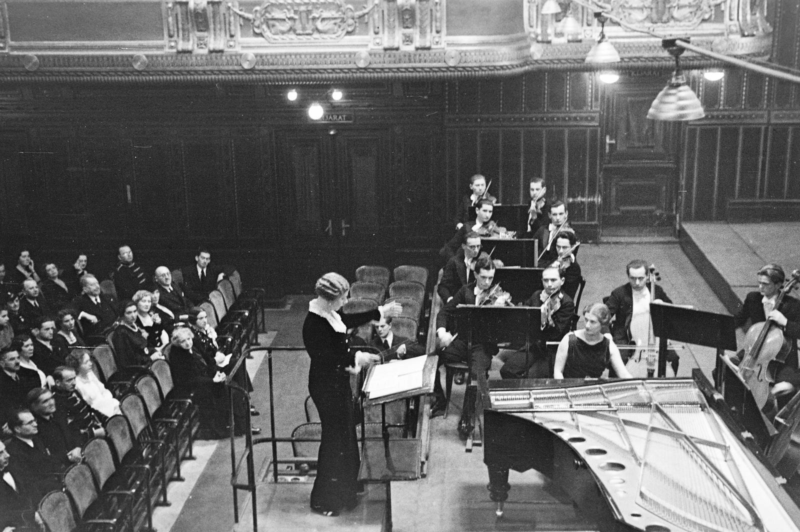 1937, Inkey Tibor, conductor, Fortepan #304937