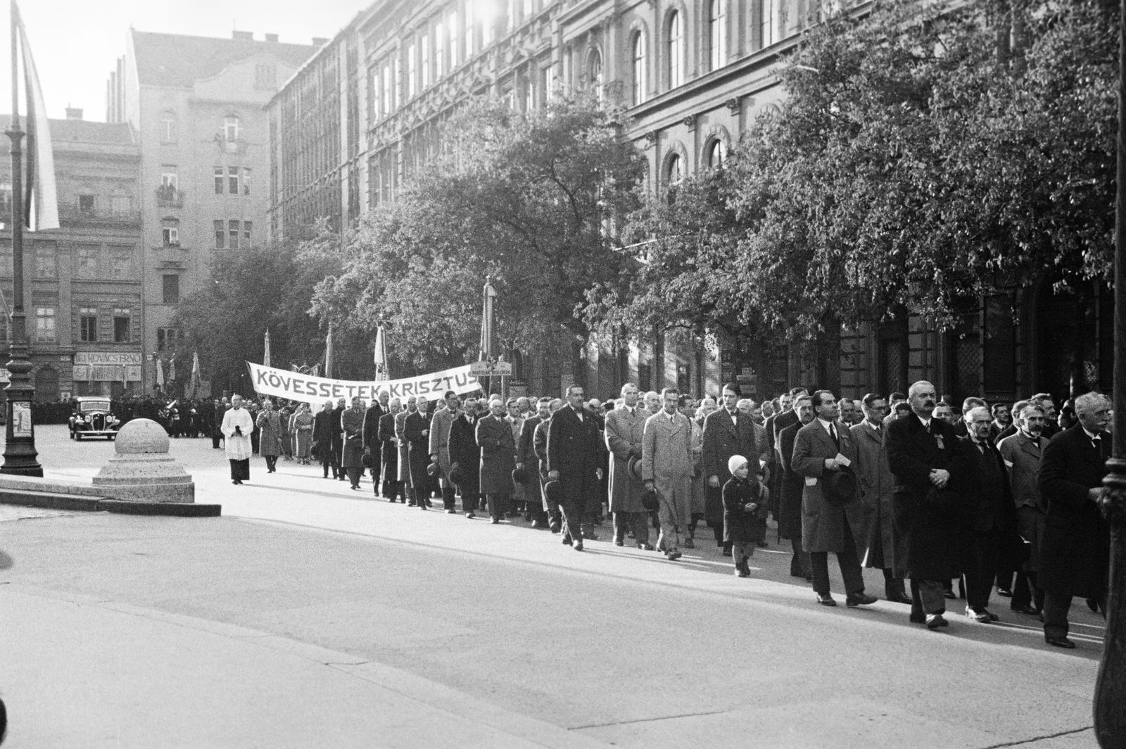 1940, Inkey Tibor, menet, vallás, Fortepan #305197