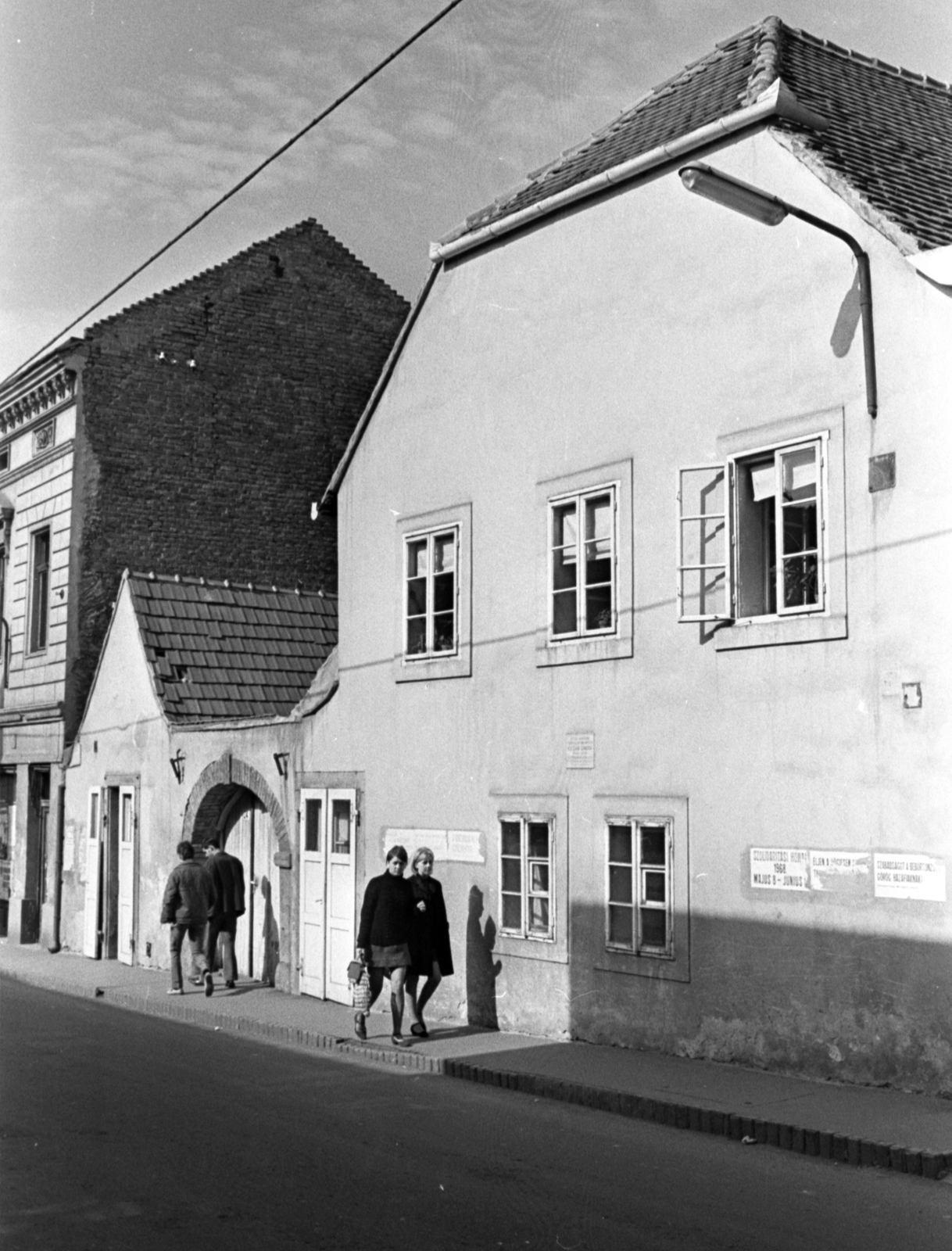 Hungary, Pécs, Ferencesek utcája (Sallai utca) 24., 1968, Fortepan, Fortepan #30609