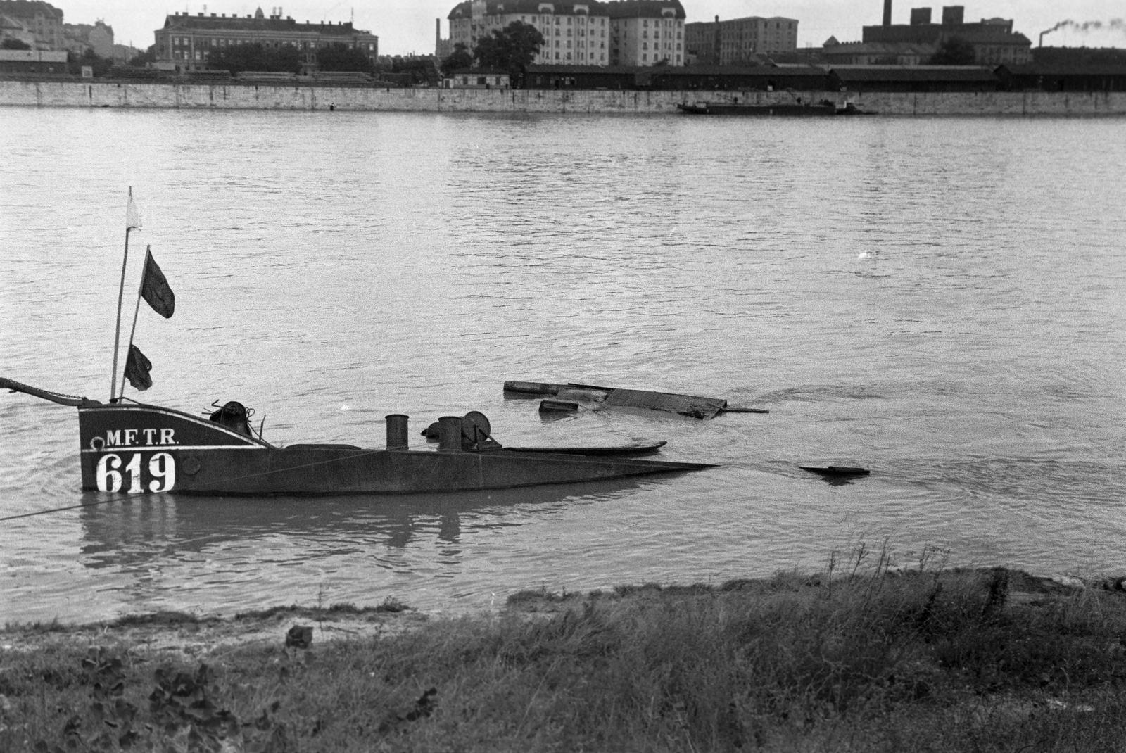 1937, Inkey Tibor, járműroncs, Fortepan #306124